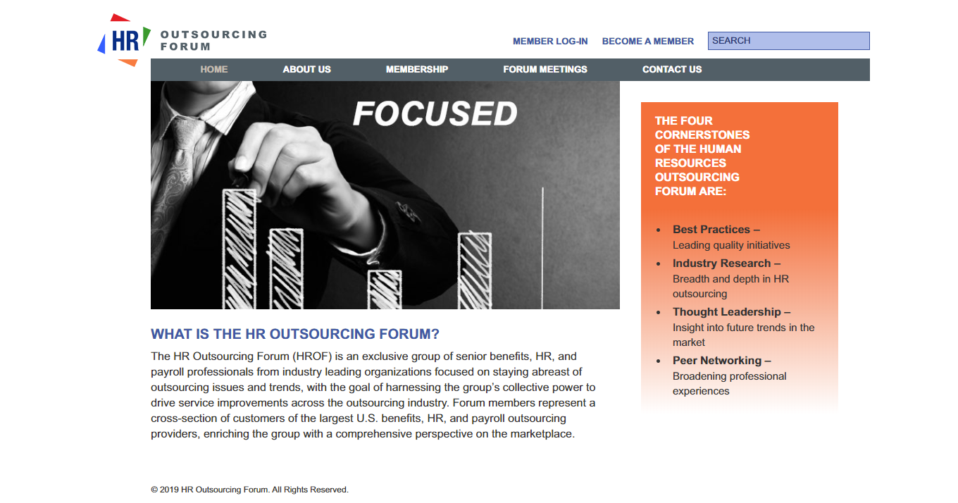 HR Outsourcing Forum – Branding