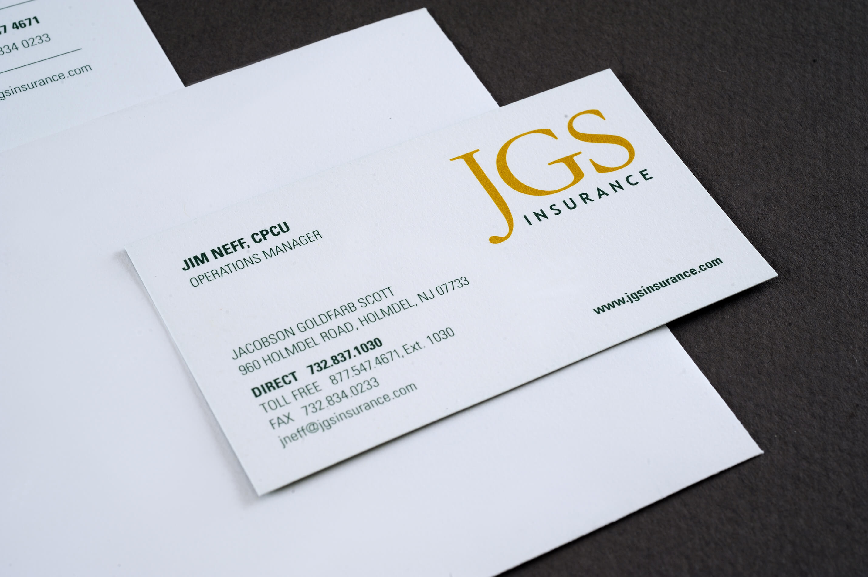 JGS Insurance - Branding