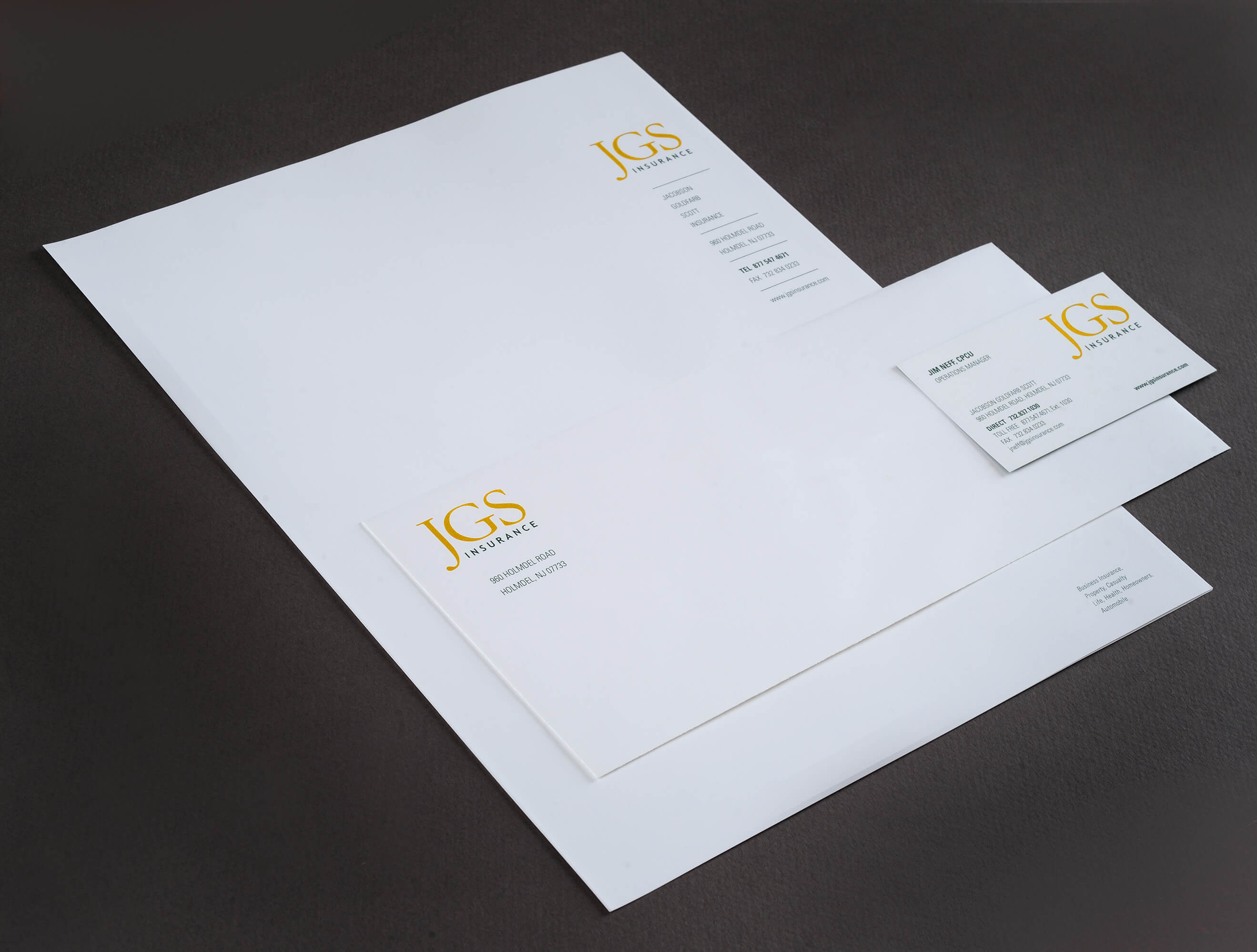JGS Insurance - Branding